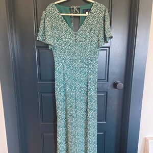 Francesca Green Jumpsuit - size M
